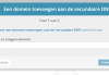 OVH controle paneel: Secondary DNS
