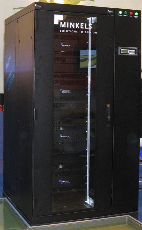 CeBIT 2008: Tot 48 Kilowatt per rack koelen met Minkels