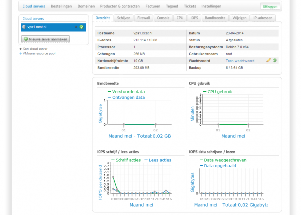 cloudhosting-dashboard