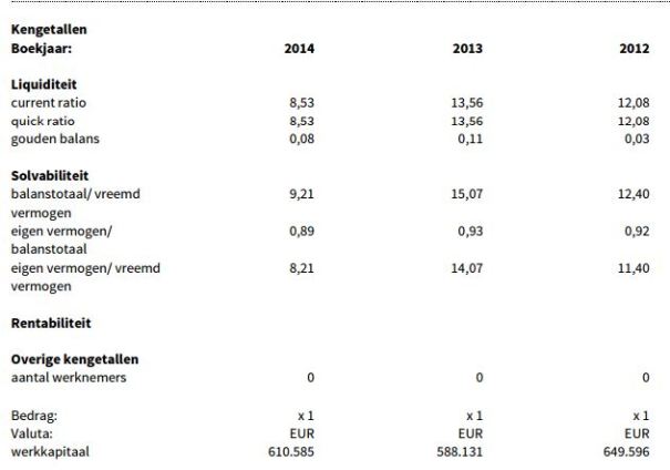 Bytesnet Ratios 2014